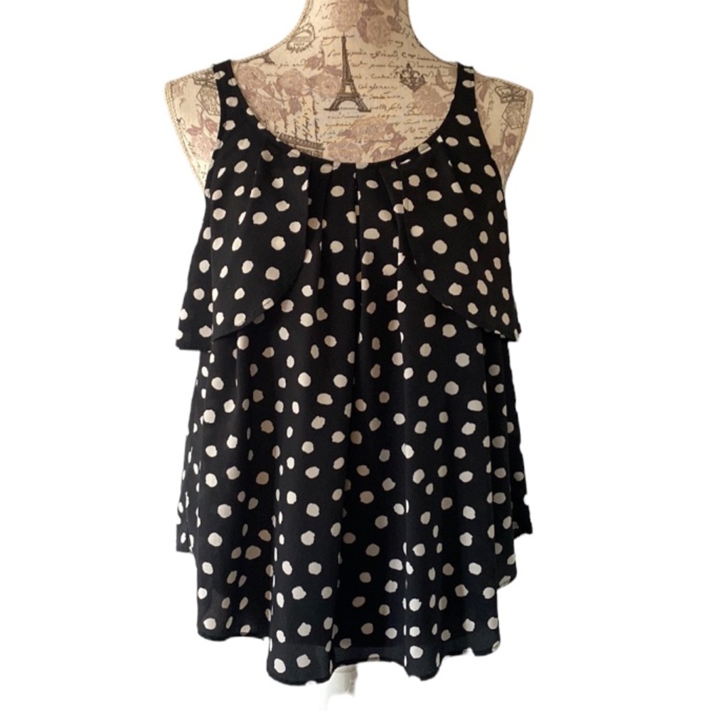 Gorgeous polka dot blouse by Edit Colone